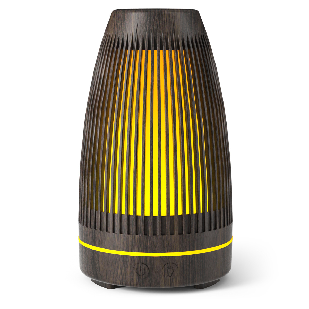 Mini Flame Humidifier for Bedroom & Side Table | Cool Mist Air Moisturizer