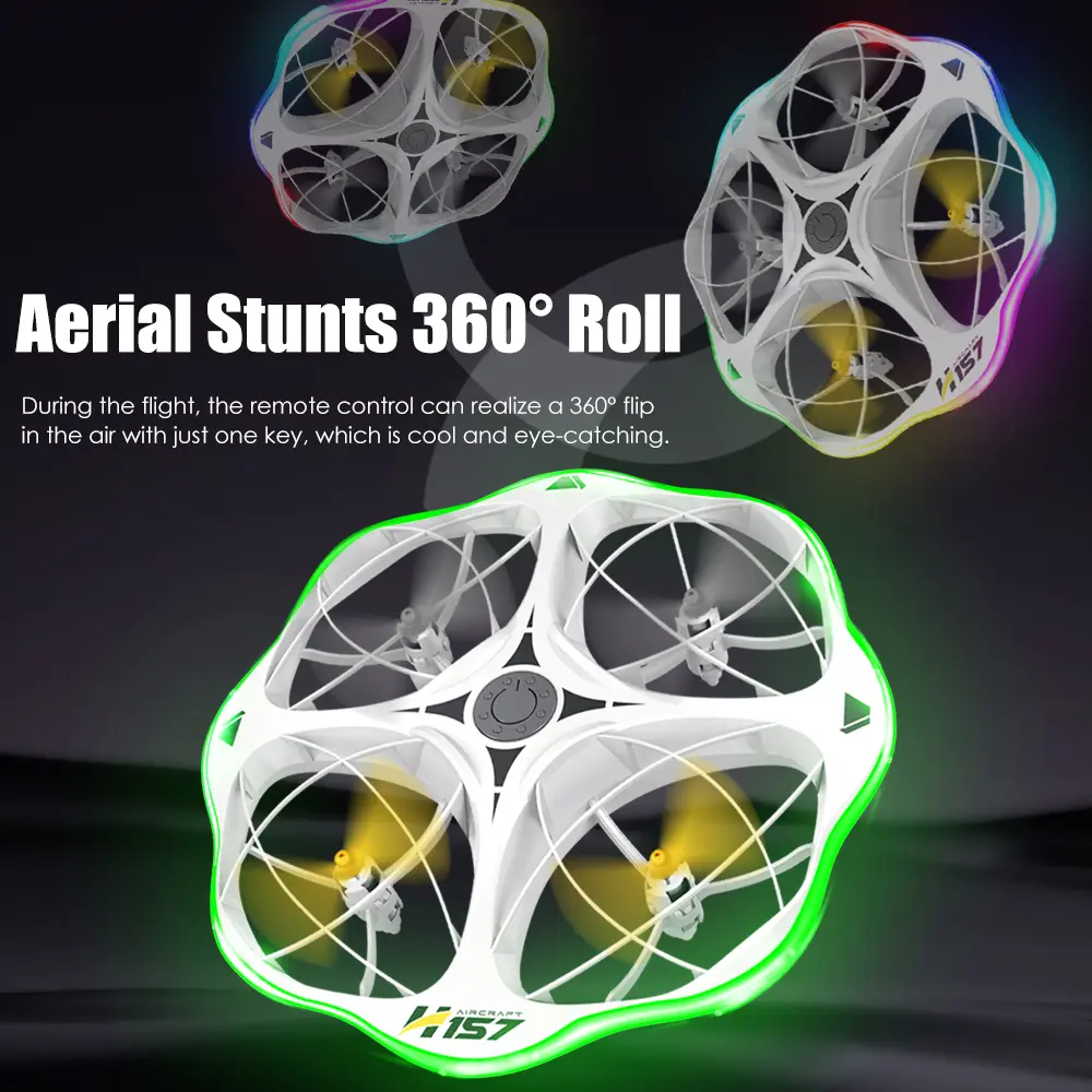 H158 White Dual Electric Drone