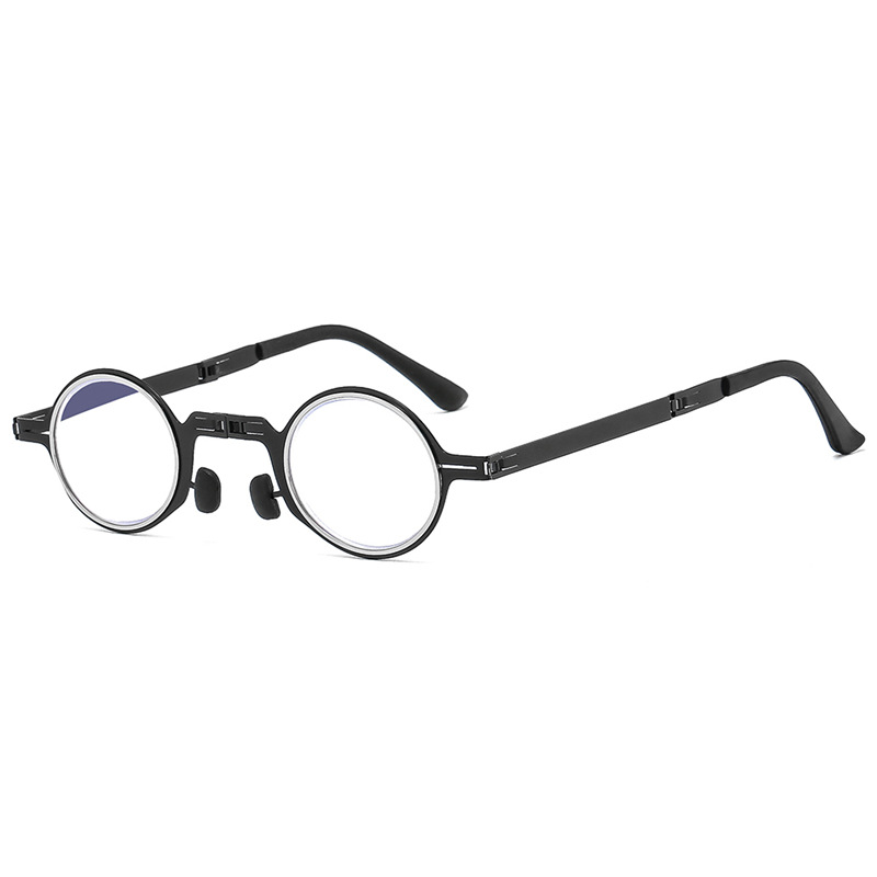 Title 2, Folding Portable Hyperopia Glasses, Metal Frame...