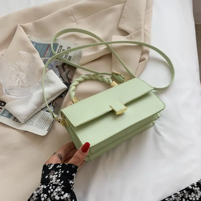 BagFashion Single shoulder Handbags Summer Style Cross body Casual Small Square Bag Green - Shop at LoveMi