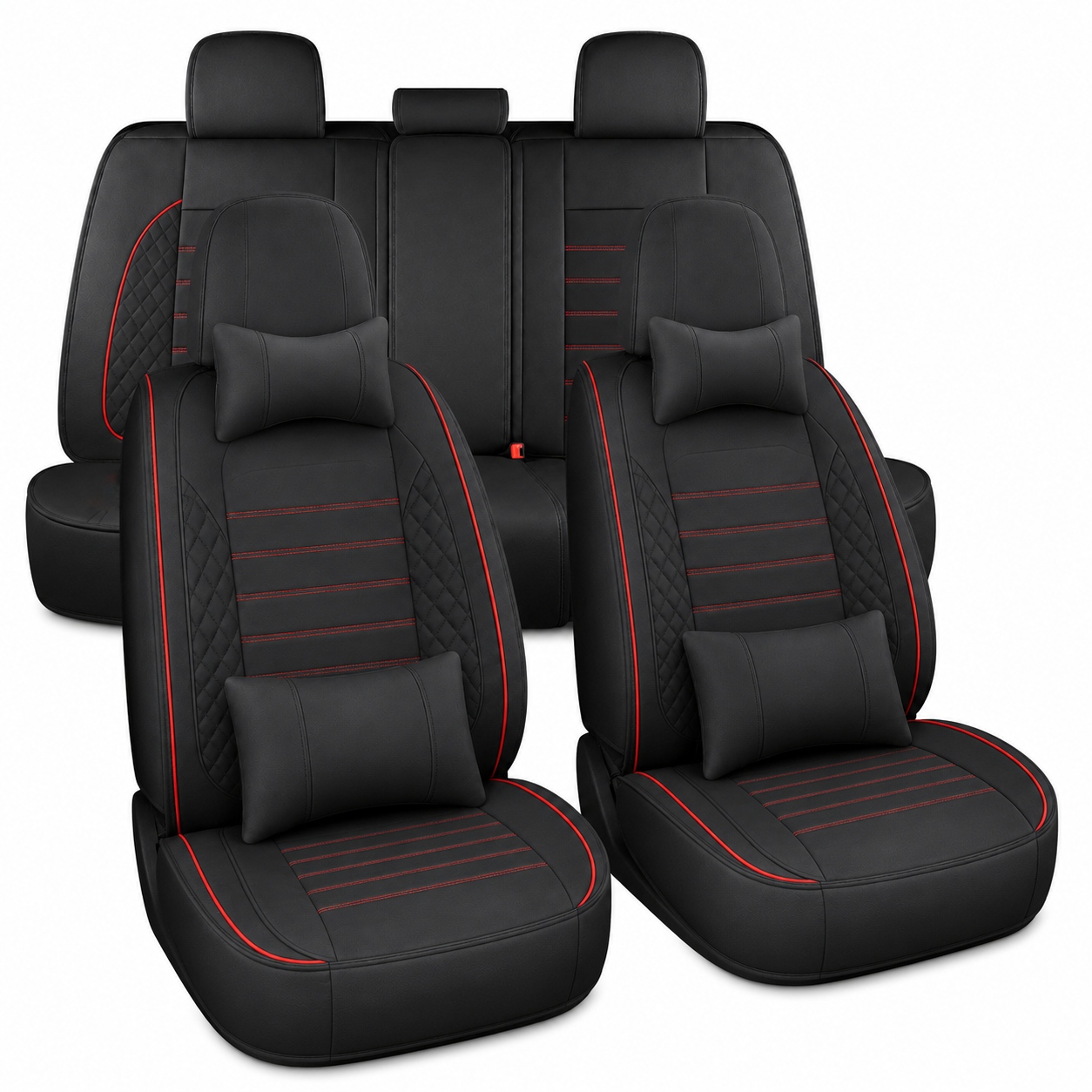 5-Seat Car Seat Covers Full Set