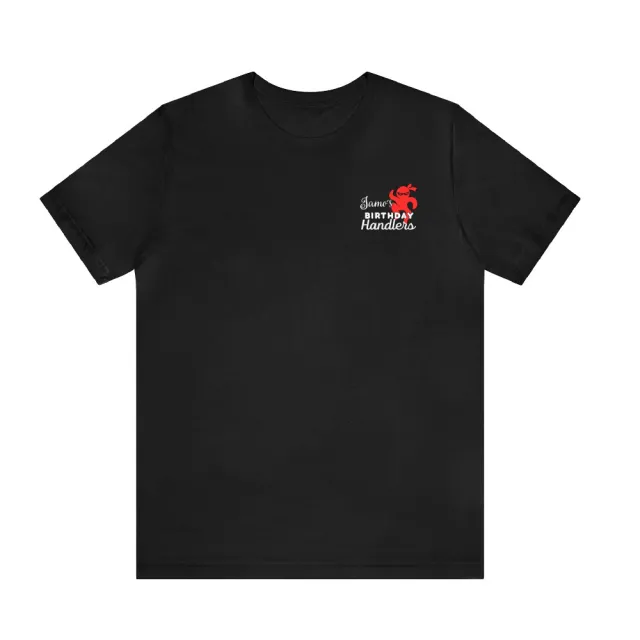Guys SUnisex Flat Woven Short Sleeve T shirt Black - Shop at LoveMi