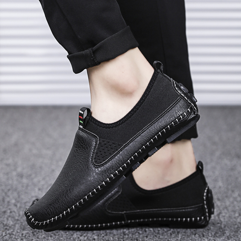 Title 2, Breathable leather shoes for all-day comfort. E...