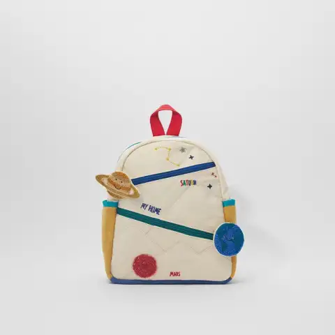Children's Backpack Men and Women Baby Cute Color Matching