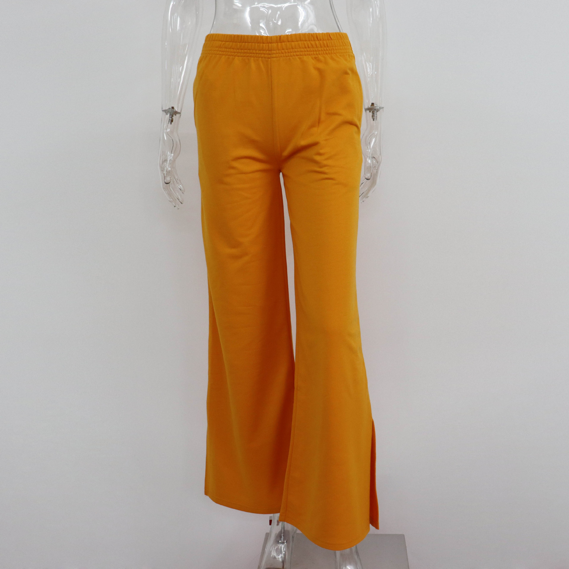 Title 7, Dames Fashion Losse Straight Fit Wide Leg Broek...