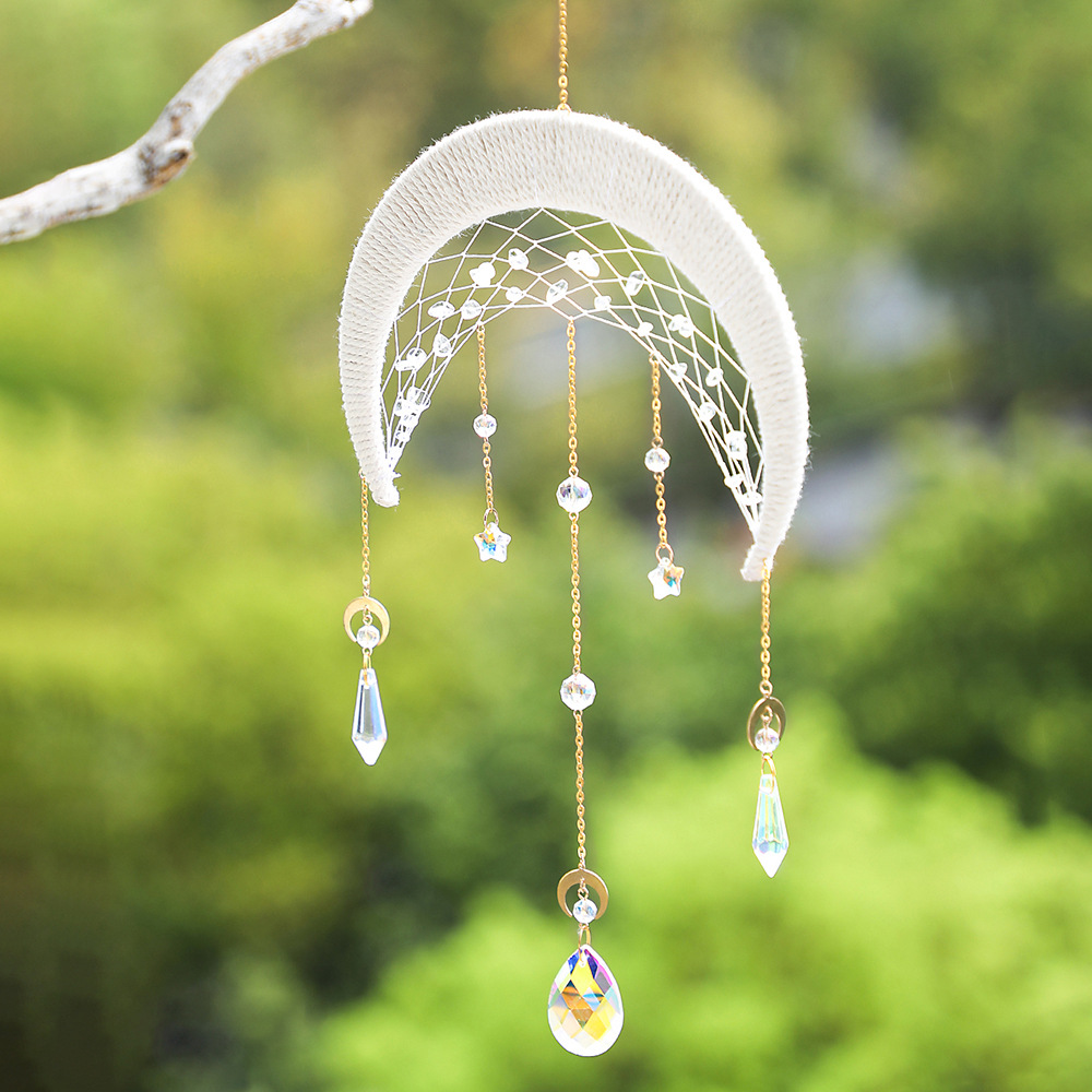 Title 2, Home Fashion Crescent Crystal Pendant Pendant