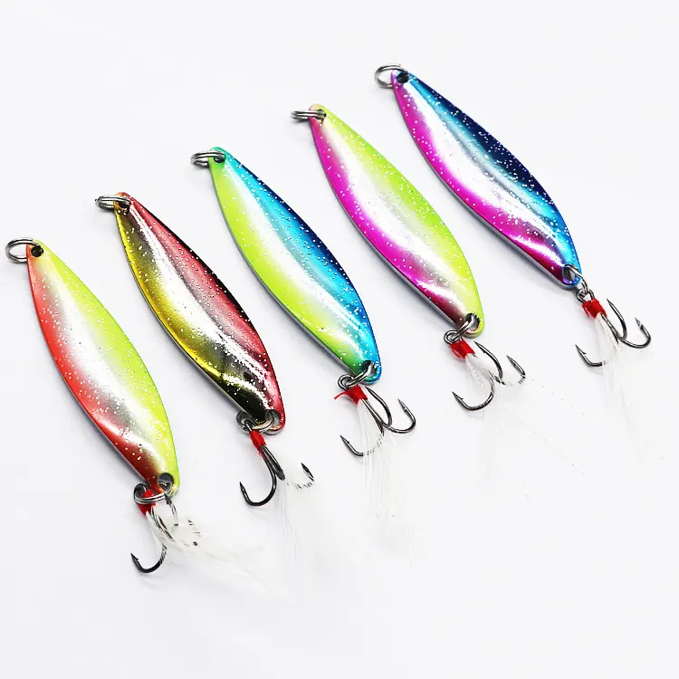 Dazzle Spoon Type Glitter 5g-17g Metal Hard Bait Fishing