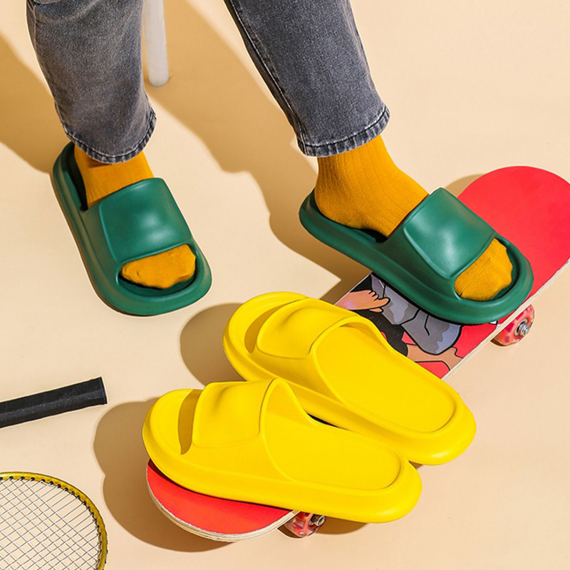 Soft Slippers EVA Home Shoes For Women Men Non-slip Bathroom Slippers