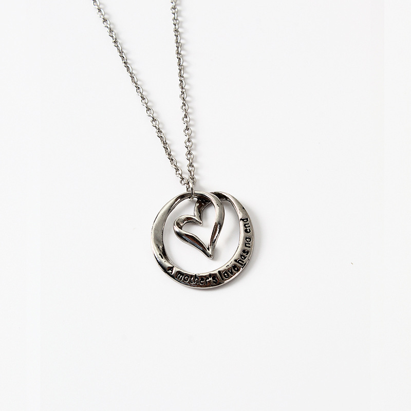 Simple Hollow Animal English Alphabet Symbol Pendant Item