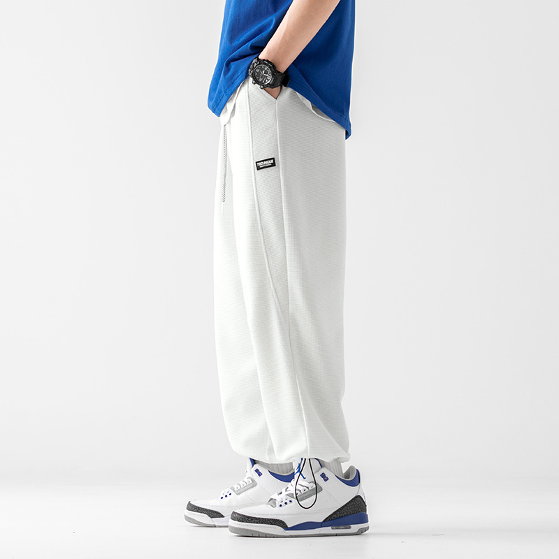 Title 4, Mens Loose Straight Drawstring Lounge Pants fo...