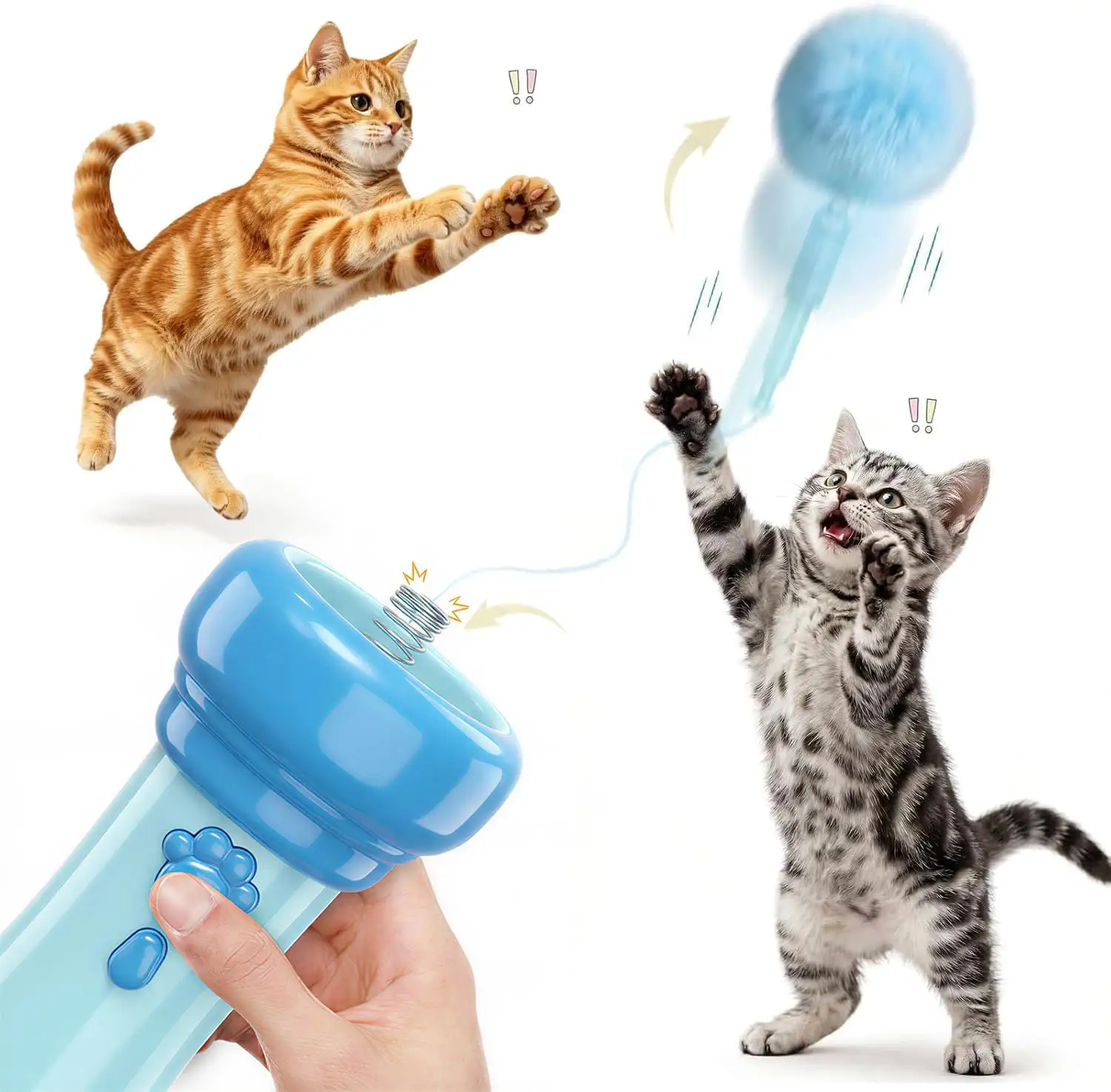 Interactive Cat Toy For Indoor