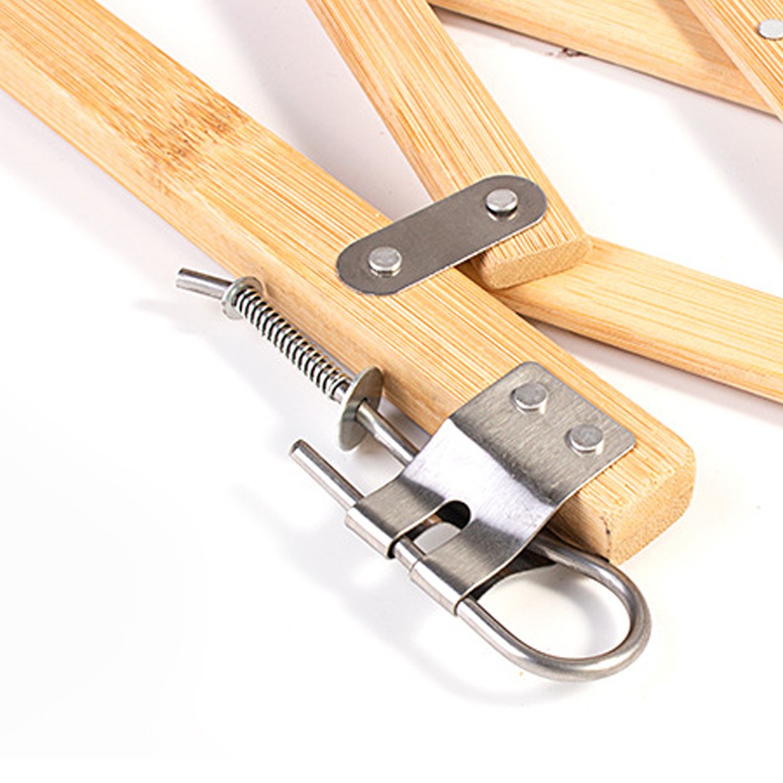 Retractable Wooden Dog Gate Pet Baby Safety Fence Barrier Doorways Stairs Garden 3