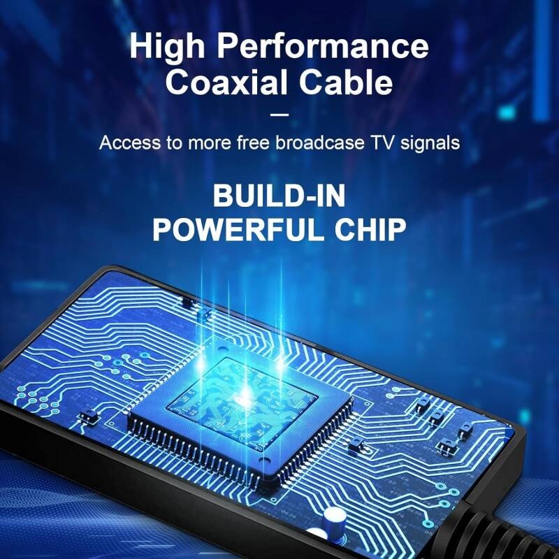 Most Powerful Indoor TV Aerial  Best Indoor TV Aerial For Digital Freeview With Booster  Digital Indoor Aerial 250 Miles Long Range  Smart Signal Tech For Indoor TV Aerials With Strong Signal UK 5