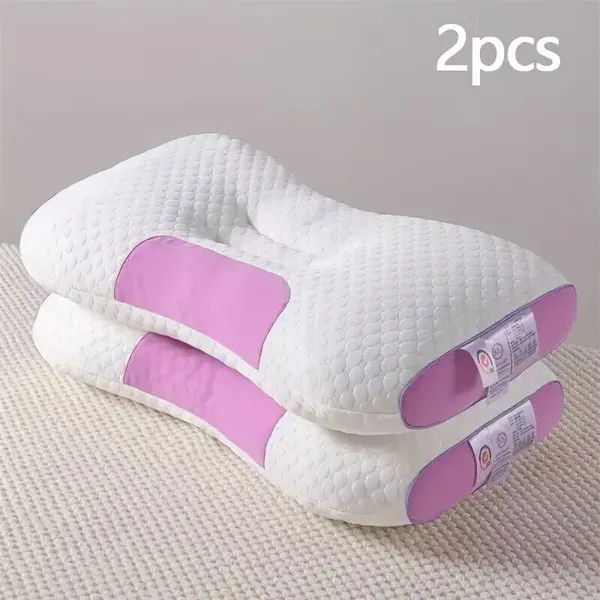 YBZ 3D Knitted Cotton Massage Pillow 2pack Pink - Shop at LoveMi