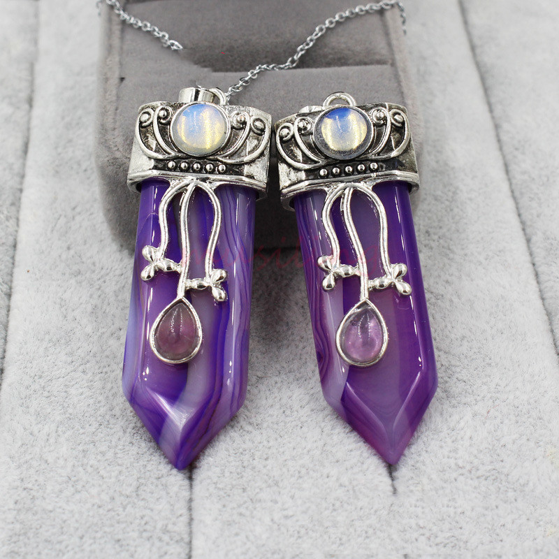 Title 5, Solid Color Crystal Sword Pendant. Stylowa zawi...