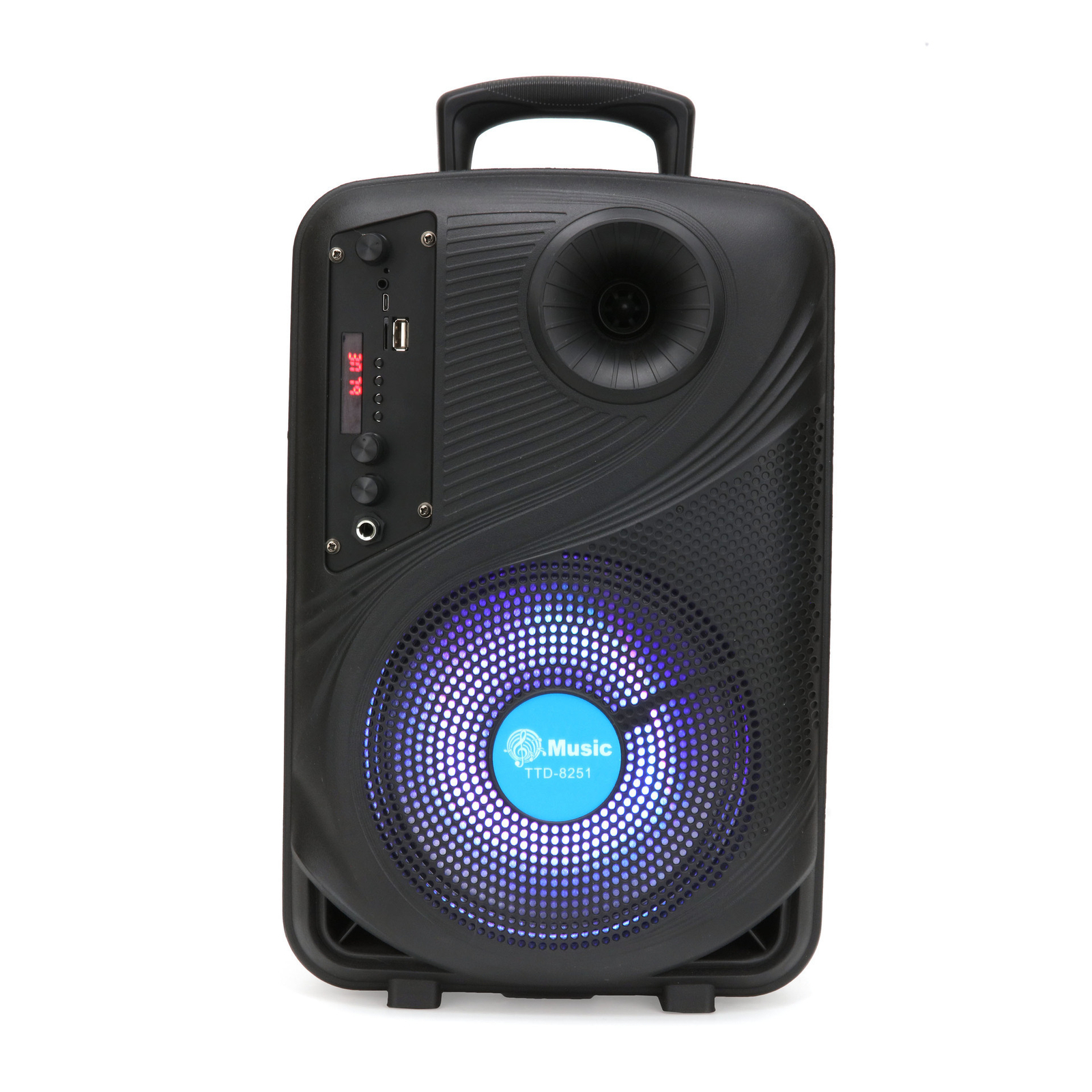 8 In Portable Bluetooth Speaker With Mic Subwoofer Heavy Bass Sound System Party — image 6