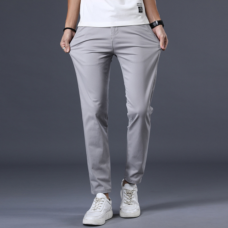 Title 9, Pantalon Casual Homme Coton Stretch Slim Long –...