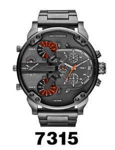 Men’s Oversized Quartz Watch – 50mm Big Dial Trend Design, Stainless Steel Band - Picture 4 of 7