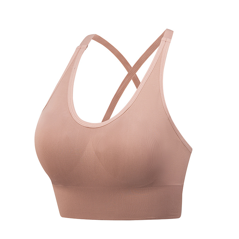 Title 7, Cross Back Yoga Sports Bra Plus Size