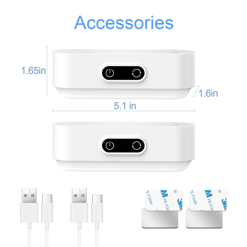 Title 4, Magnetic Study Cabinet USB Rechargeable Steples...