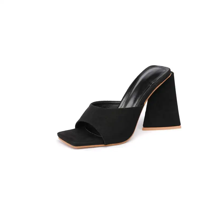 European And American Style Women's Plus Size High Heel Outer Wear