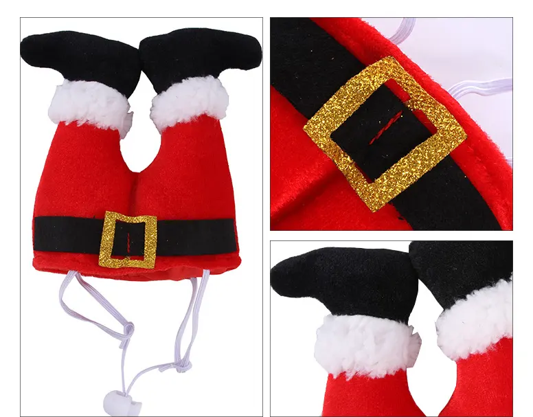 Dog Cat Christmas Costume Hat