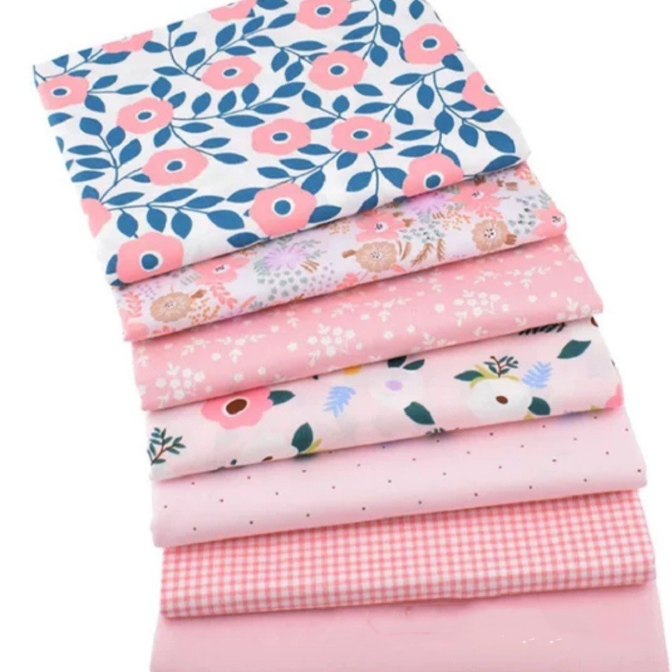 Cotton Twill Patchwork Fabric Set, picture 2 of 5