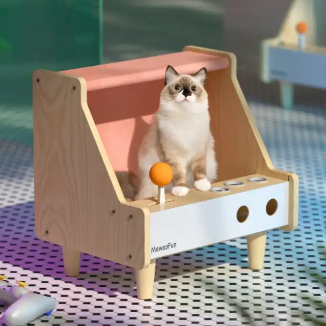 All Season All in one Semi Enclosed Large Space Cat Scratch Nest Pink - Shop at LoveMi