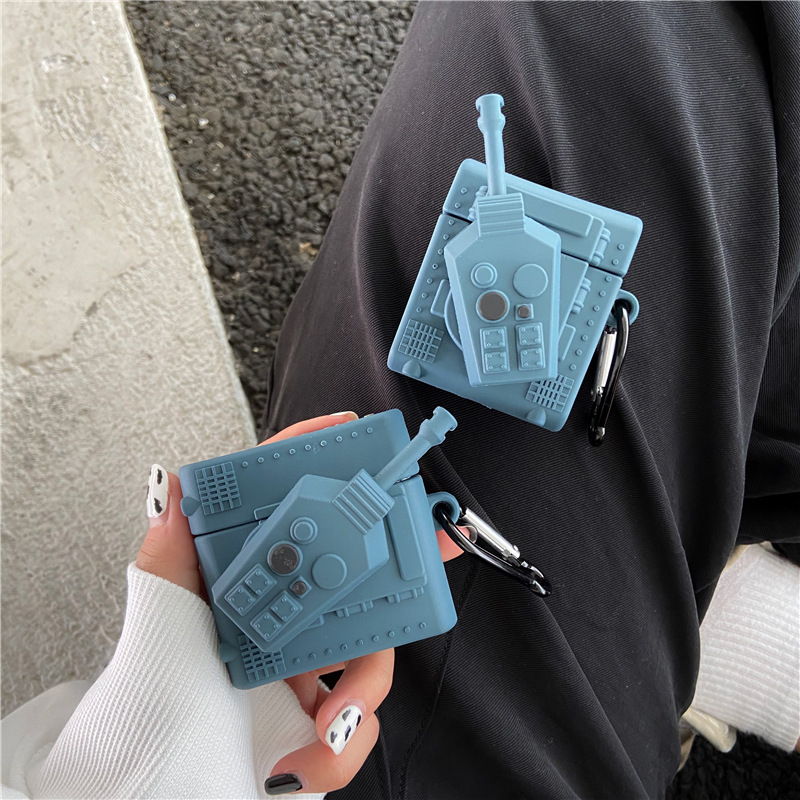 Bluetooth Wireless Earphone Box Personality Creative Soft Plastic Shell - Image 2