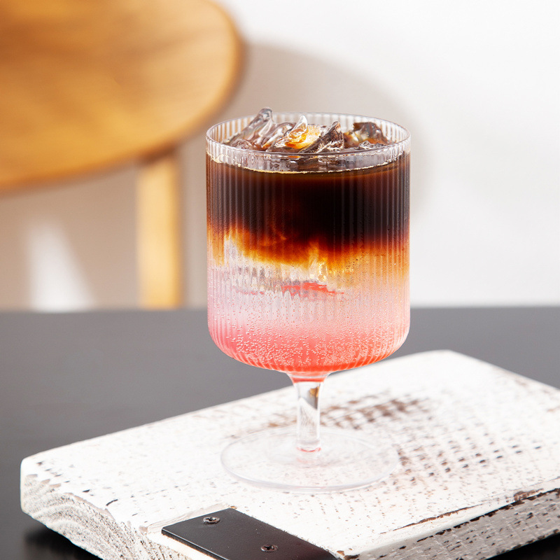 European Style Ice Cream Cup Short Glass