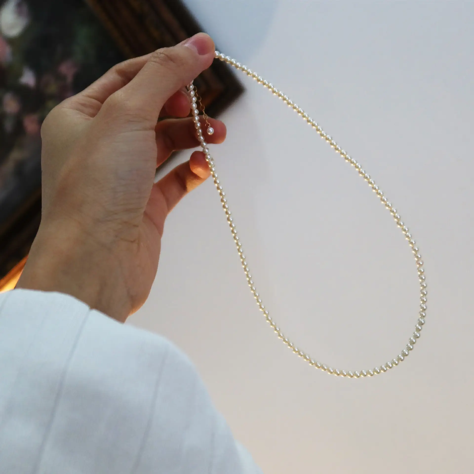 Women's Simple And Elegant Pearl Clavicle Necklace