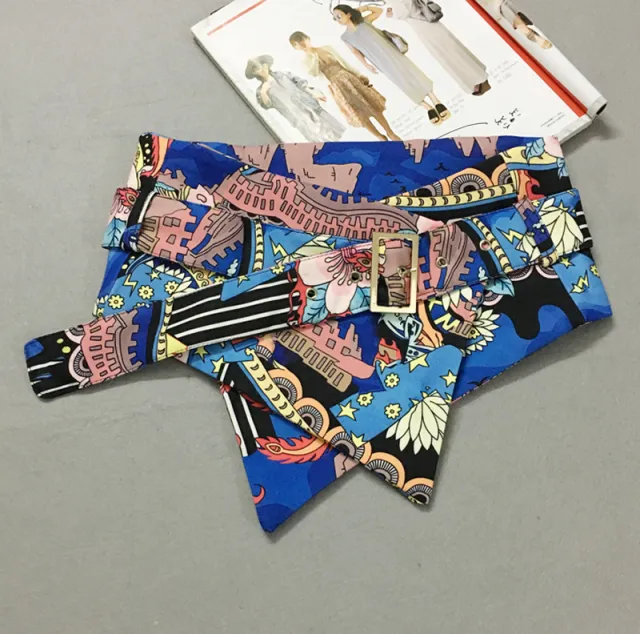 Printed Painted Abstract Suit Material Women's Matching Discount - Shop at LoveMi