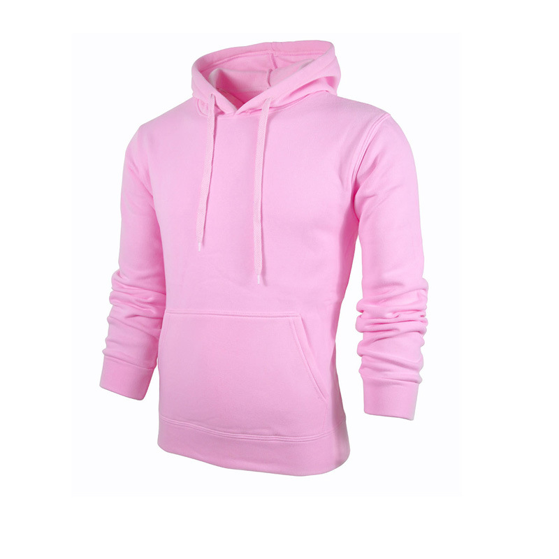 Men's Sweatshirt Long-sleeved Hooded Fleece Knitted Casual Sportswear