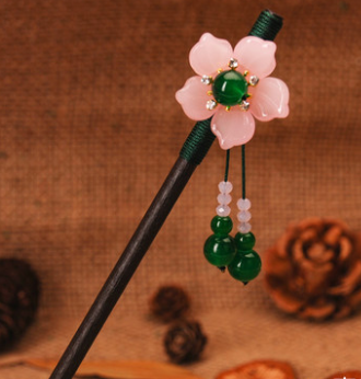 Hair pin with antique fringe 07Plain Neck - Shop at LoveMi