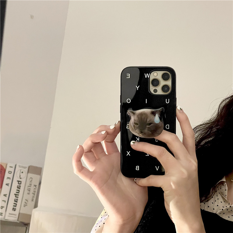 Funda celular gatito lindo con soporte