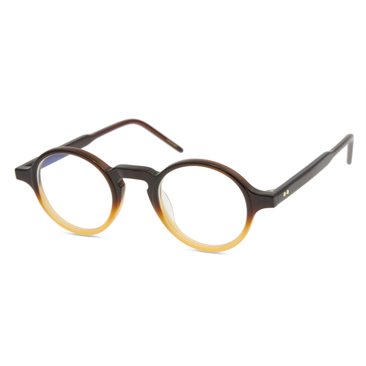 Title 2, Art Male Personality Small Round Optical Glasse...