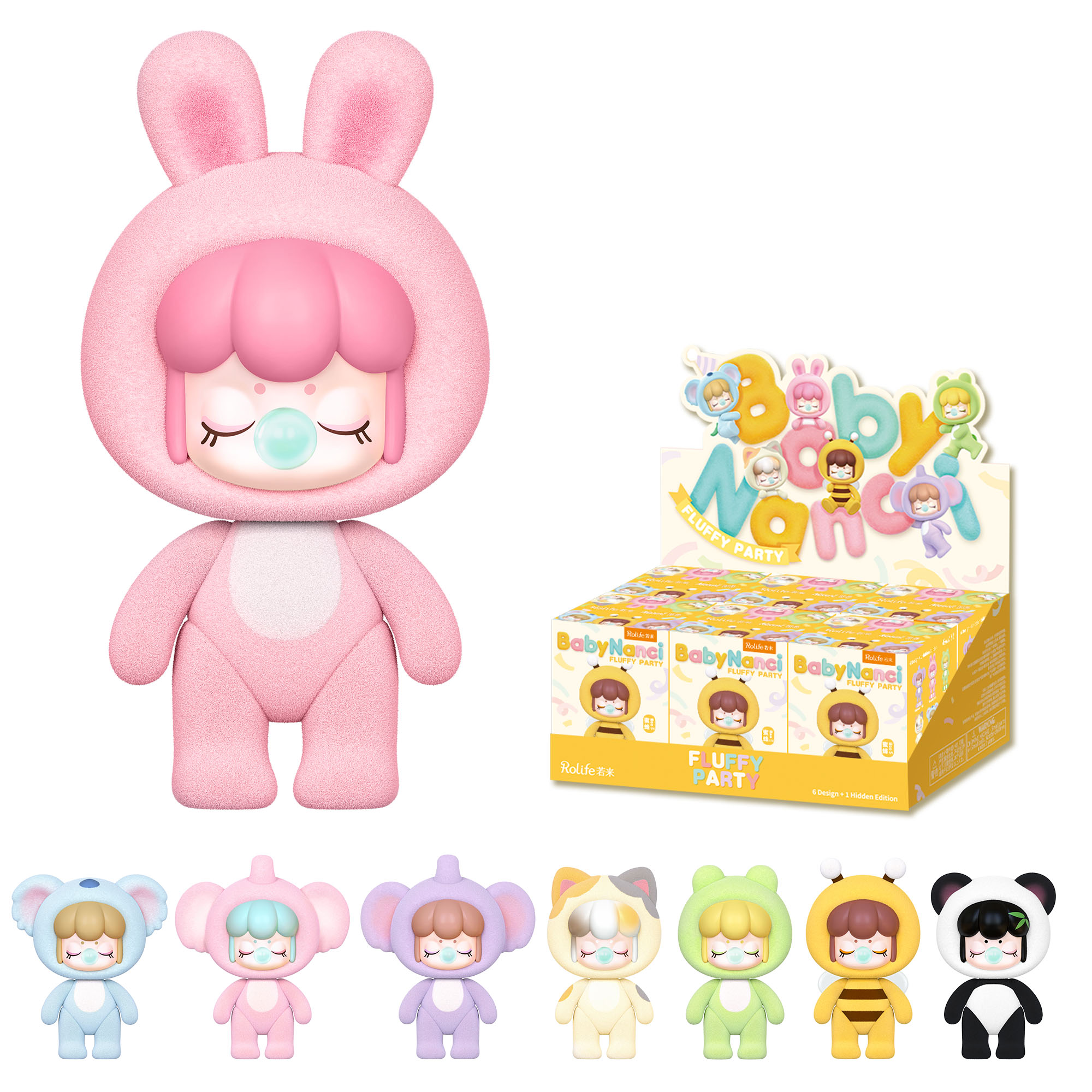 Rolife BABYnanci 3rd Generation Fluffy Party Blind Box - BabyNanci Fluffy Party NCXX