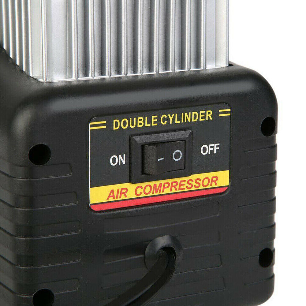 150PSI HEAVY DUTY PORTABLE 12V ELECTRIC CAR TYRE INFLATOR AIR COMPRESSOR PUMP
