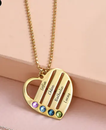 DIY Custom Engraved Name S925 Silver Diamond Necklace