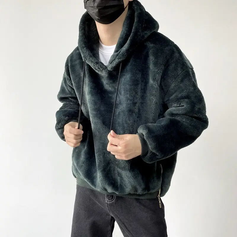 Hooded Pullover Sweater Fashionable And Versatile