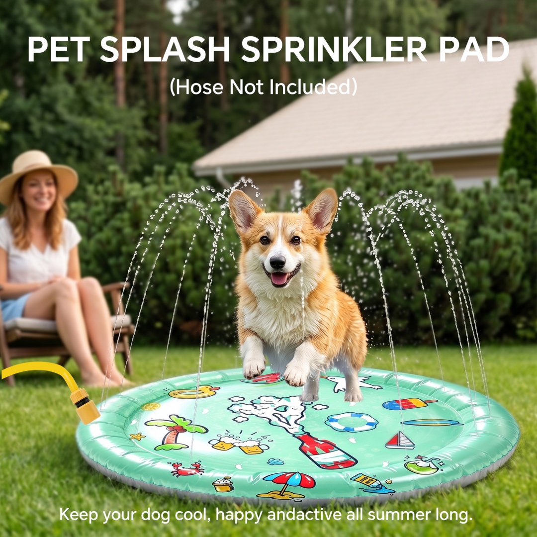 Summer Celebration Pet Fountain Pad