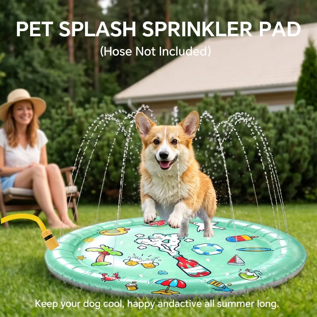 Only Self Pickup---Summer Celebration Fountain Pet Pad
