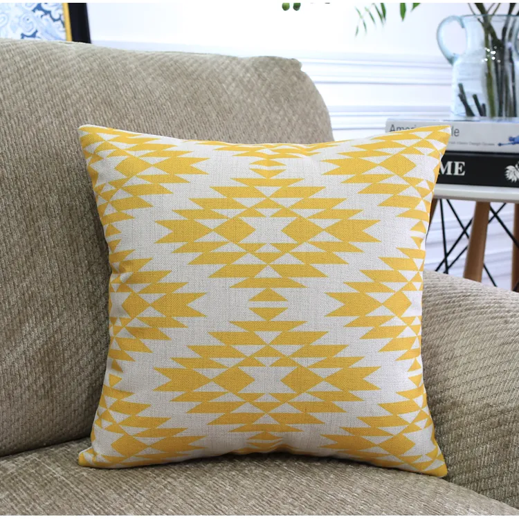 Nordic Color Geometric Throw Pillows – image 4