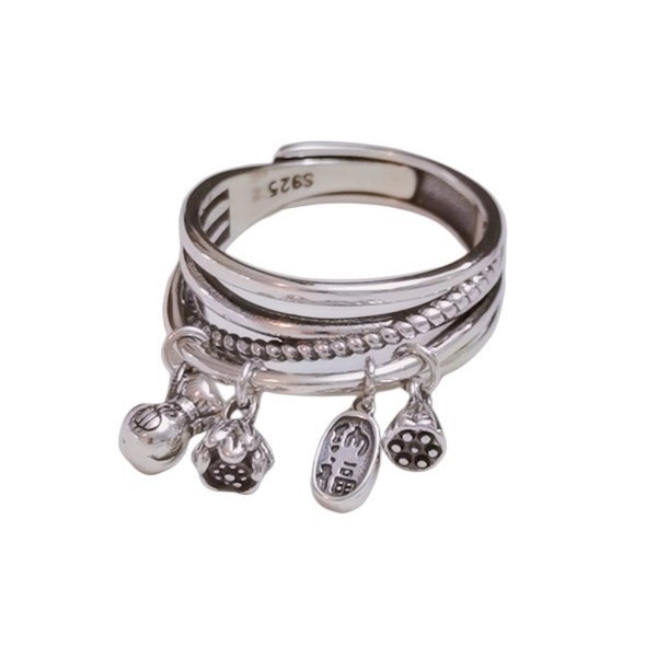 Bague en argent S925 — Attire la fortune avec style - image 2