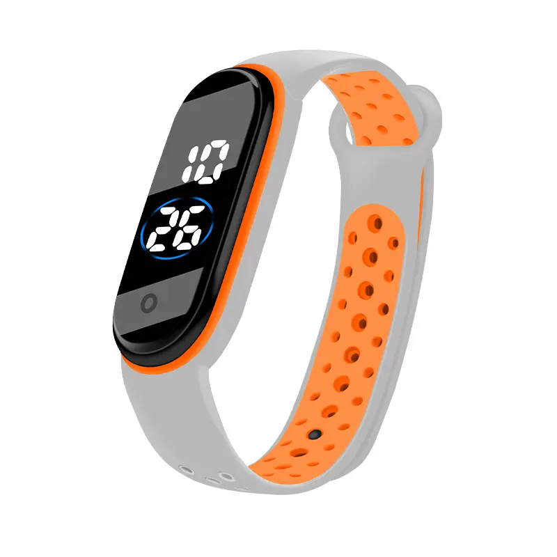 Two-color Band Electronic Watch Youth Sports Boy