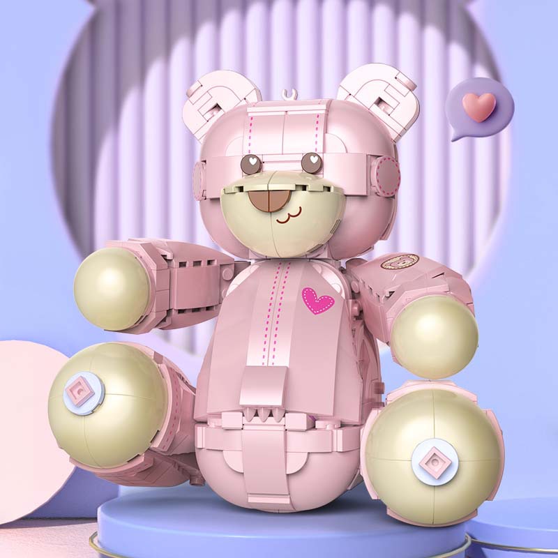 Pink teddy bear