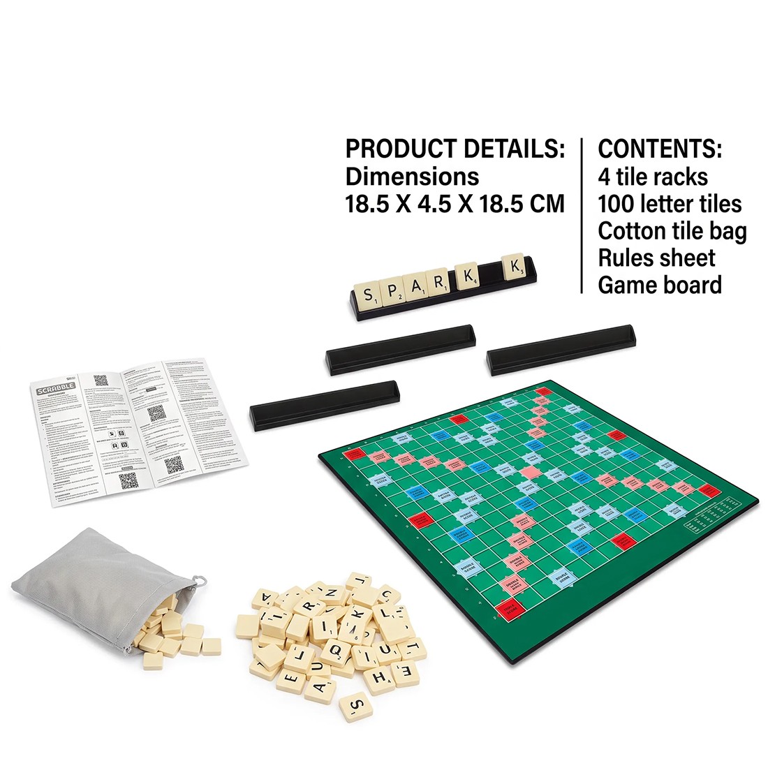 Scrabble Original Classic Board Game Toy New & Sealed Family Kids A Dult Edition — image 10