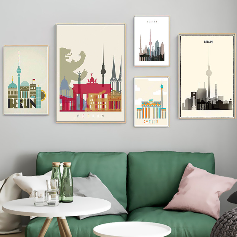 Decorative Canvas Painting Core Frameless High-definition Inkjet