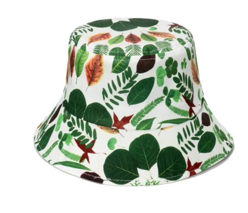 Spring And Summer Geometric Lattice Flowers Sun Female Fisherman Hat — foto 23