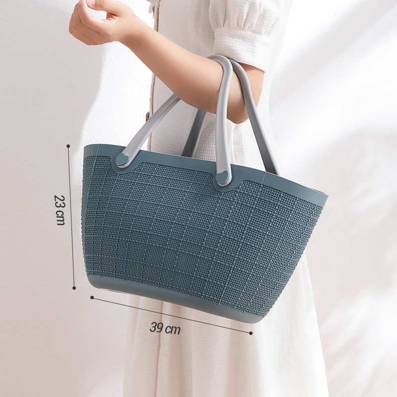 Grocery Shopping Basket Storage Shopping Basket Blue - Shop at LoveMi